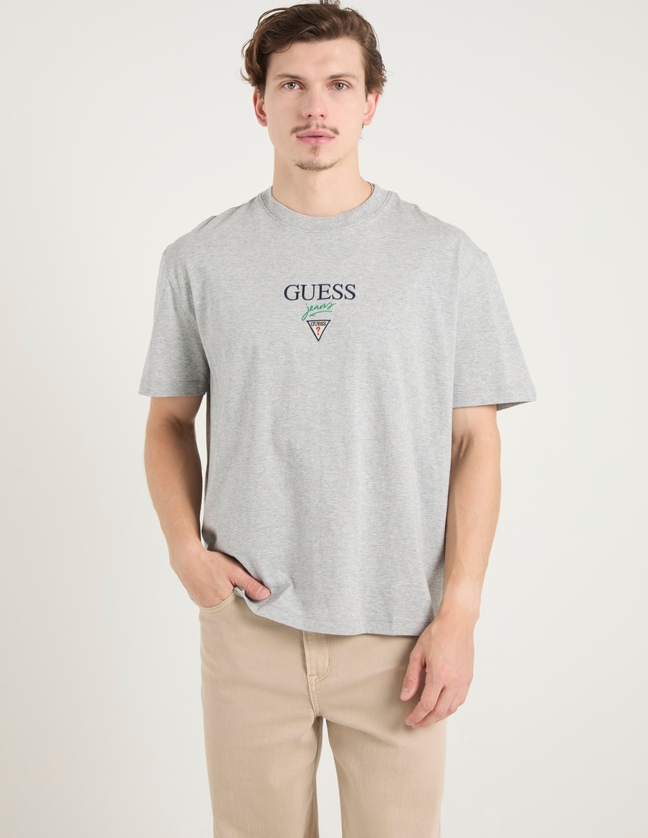 Playera cuello redondo para hombre 2