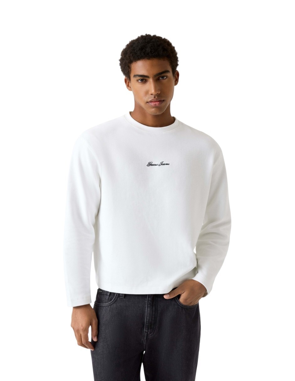 Playera cuello redondo para hombre