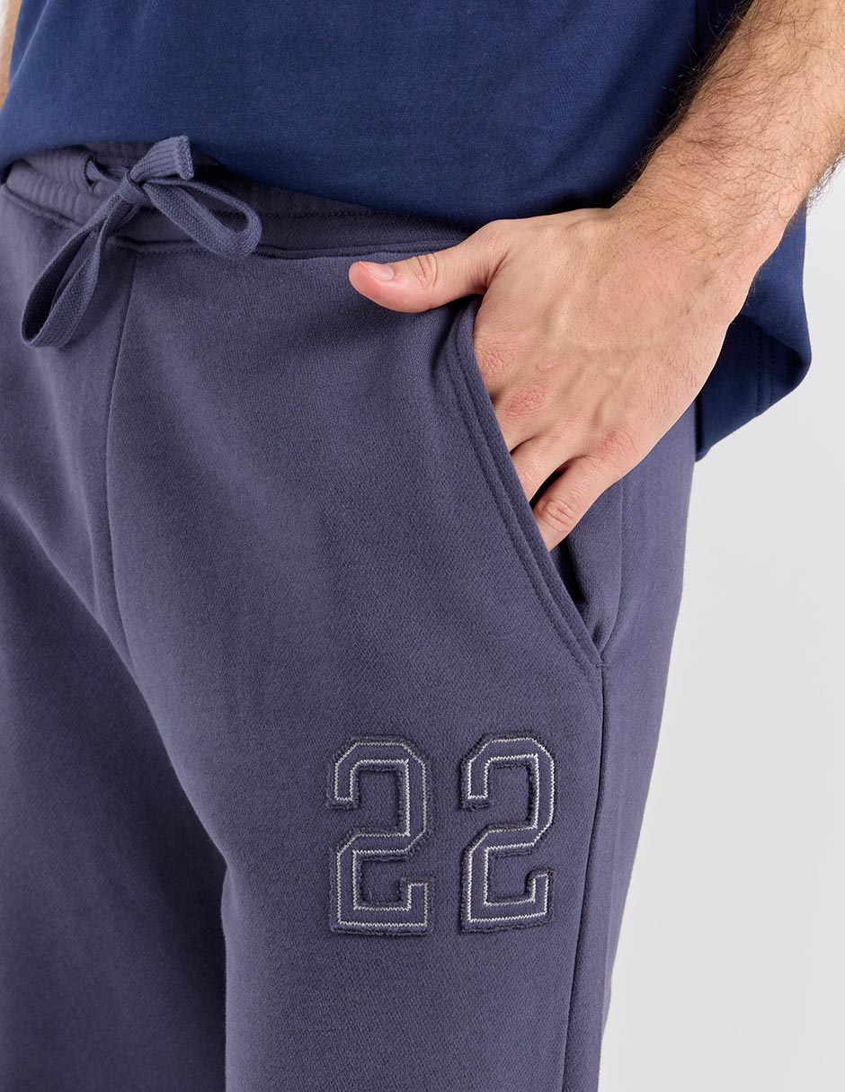 Pants regular con jareta para hombre 4