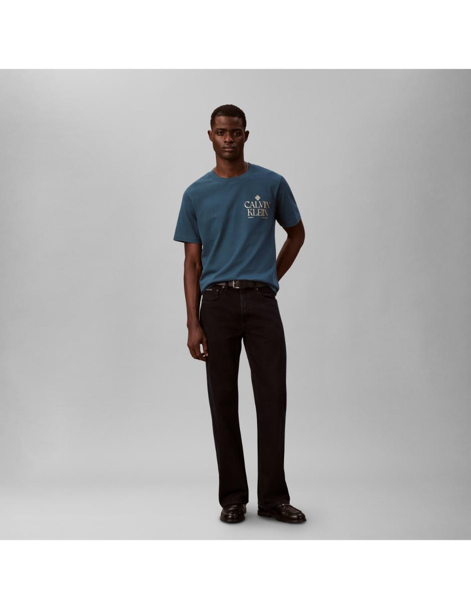 Playera Playera CK para hombre cuello redondo para hombre 4