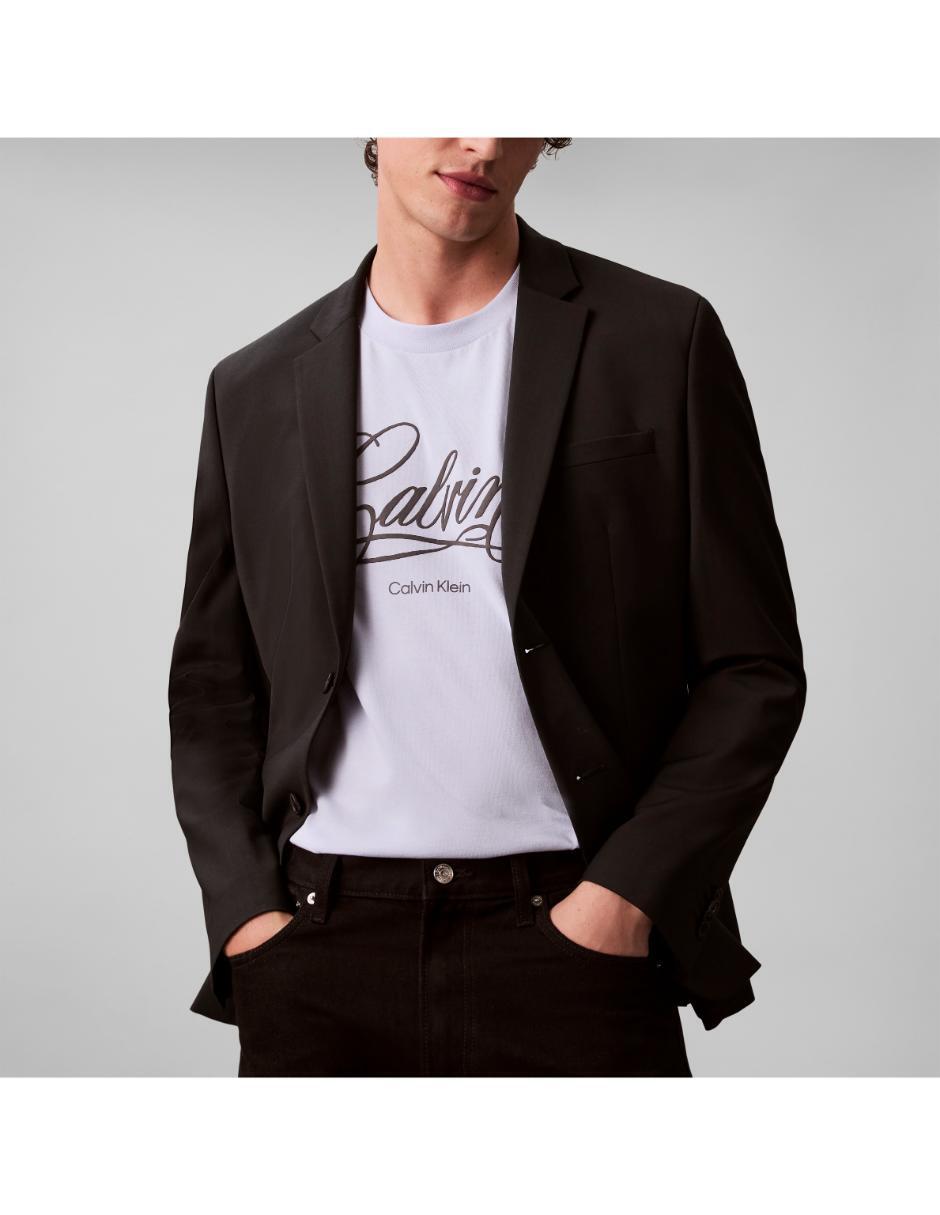 Playera Playera CK para hombre cuello redondo para hombre 6