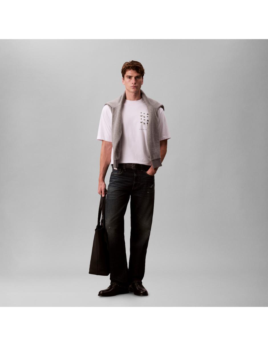 Playera Playera CK para hombre cuello redondo para hombre 7