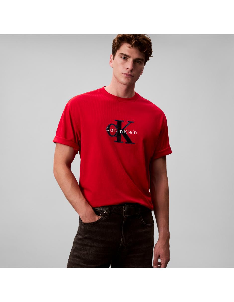 Playera Playera CK para hombre cuello redondo para hombre 6