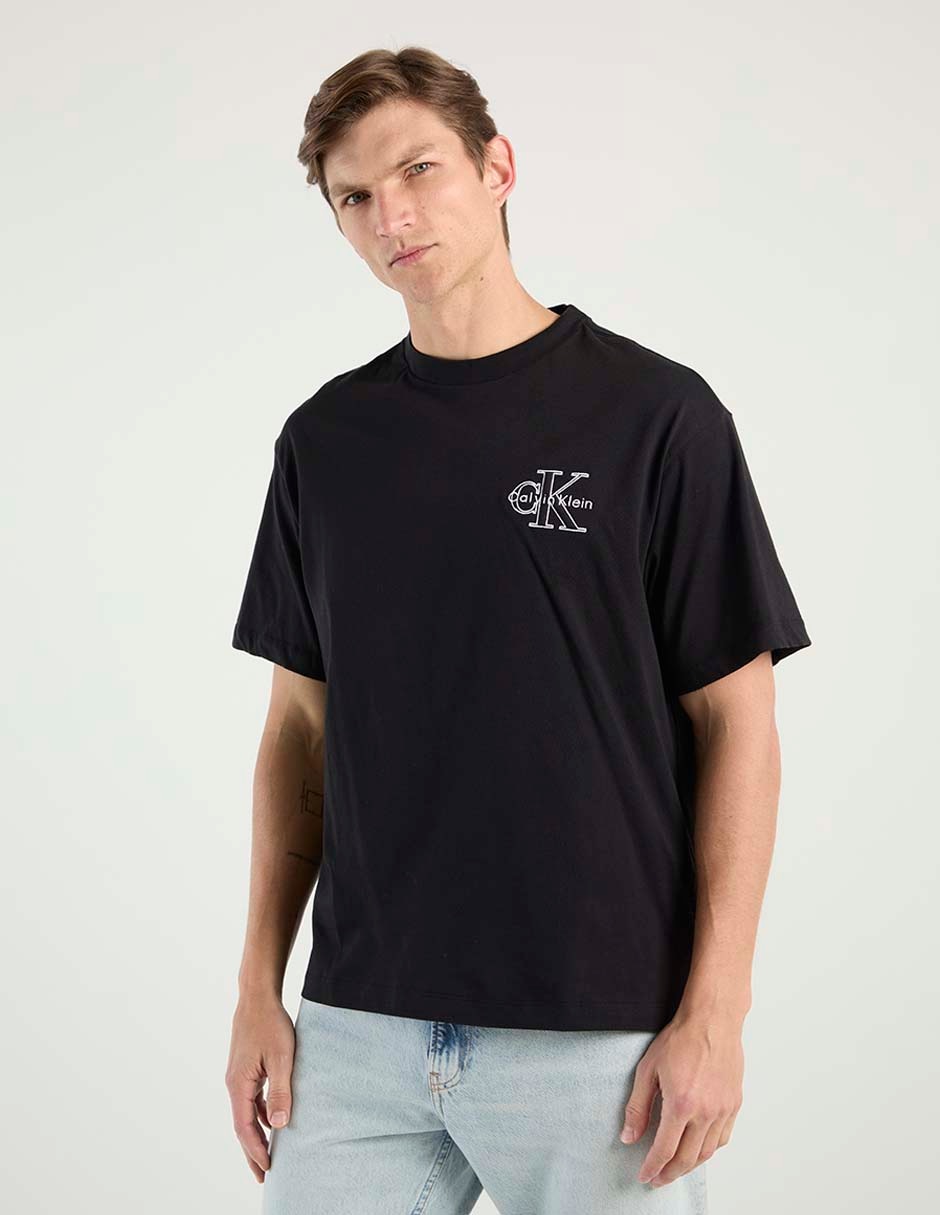 Playera cuello redondo para hombre
