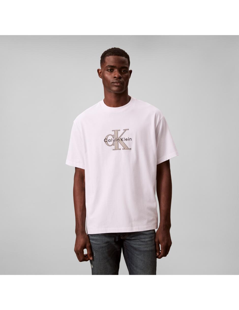 Playera Playera CK para hombre cuello redondo para hombre 5