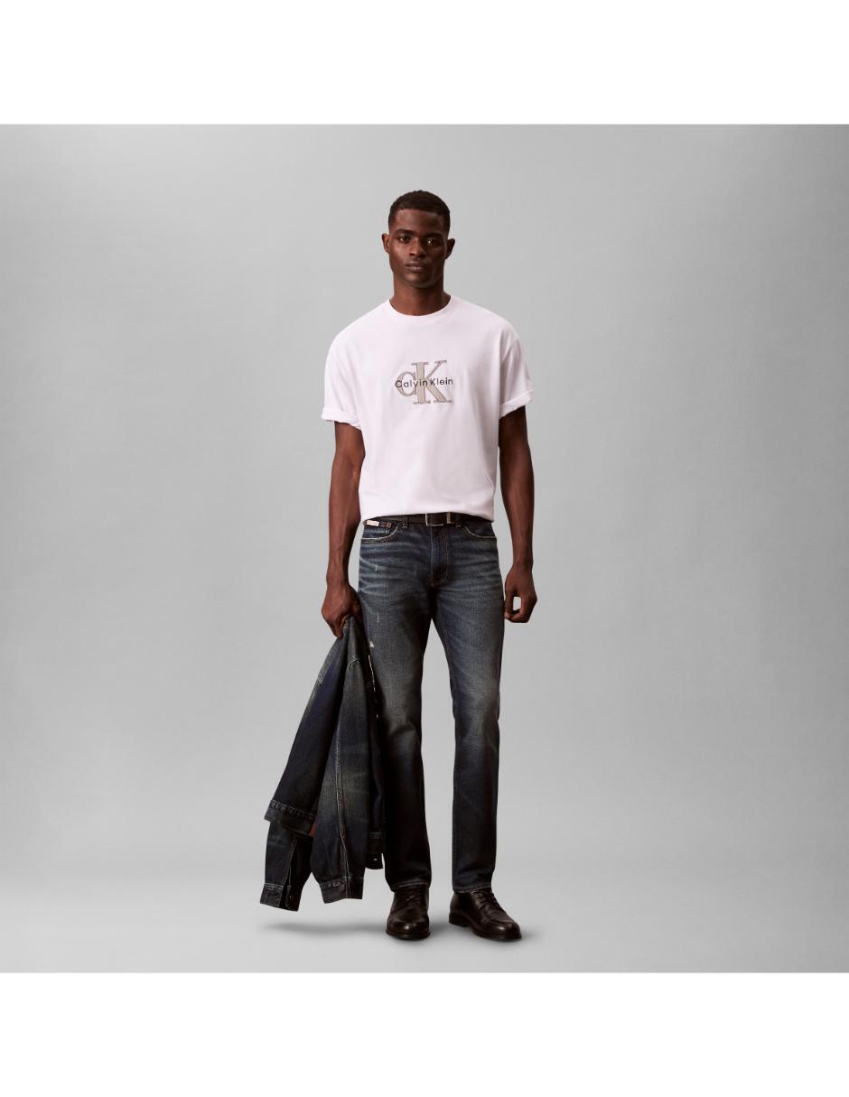 Playera Playera CK para hombre cuello redondo para hombre 7