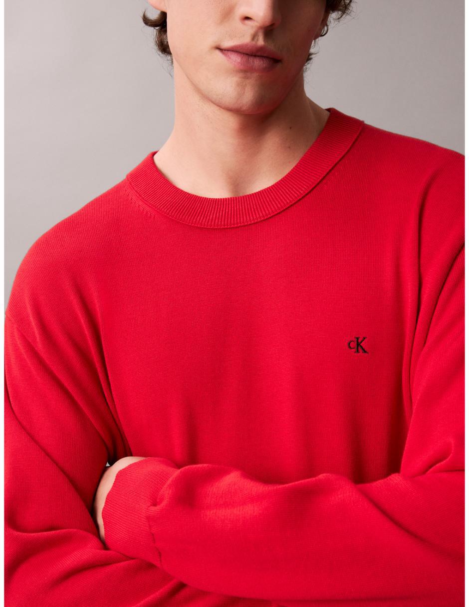 Suéter cuello redondo para hombre 4