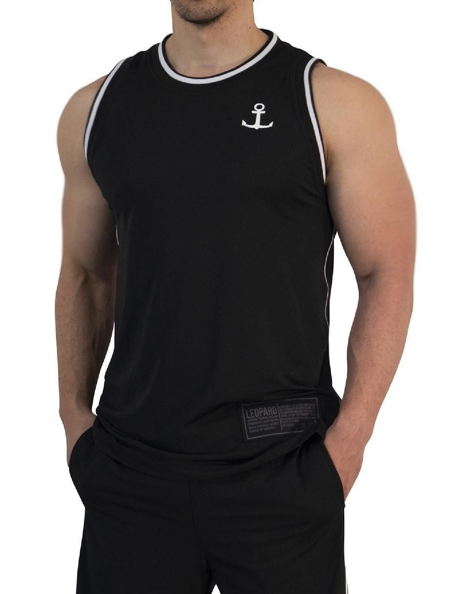 "set playera/playera" john leopard mamba state "cuello" redondo "para hombre"