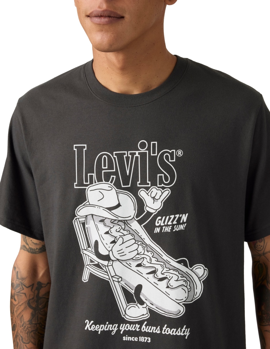 Playera cuello redondo para hombre 4