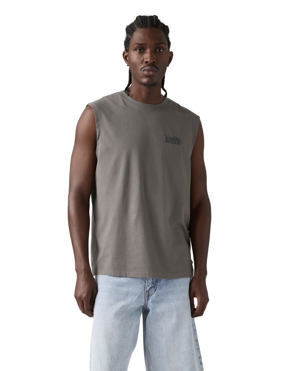 Playera cuello redondo para hombre