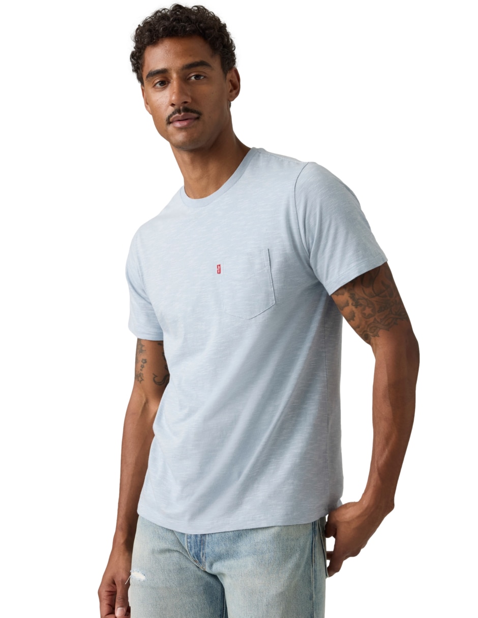 Playera cuello redondo para hombre 3
