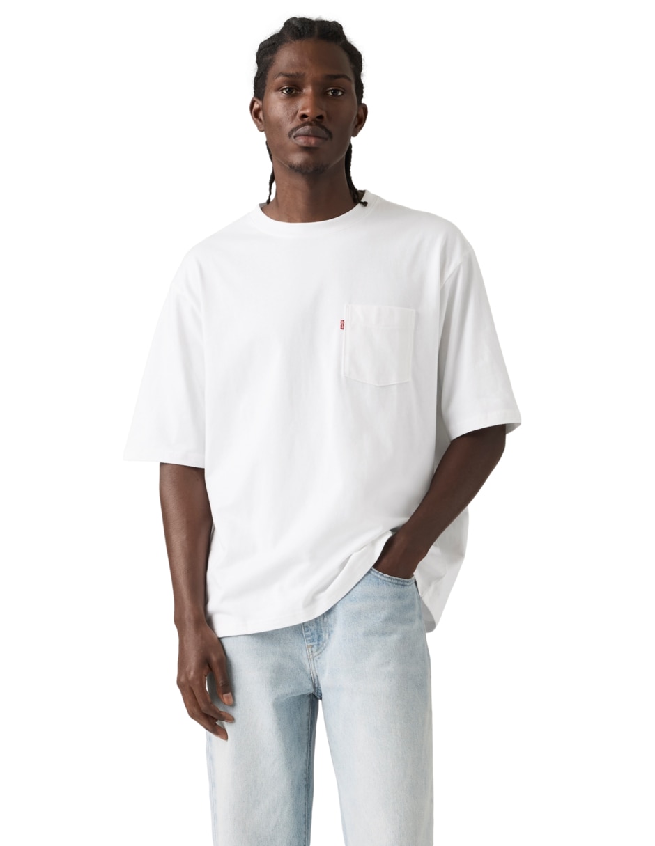 Playera cuello redondo para hombre