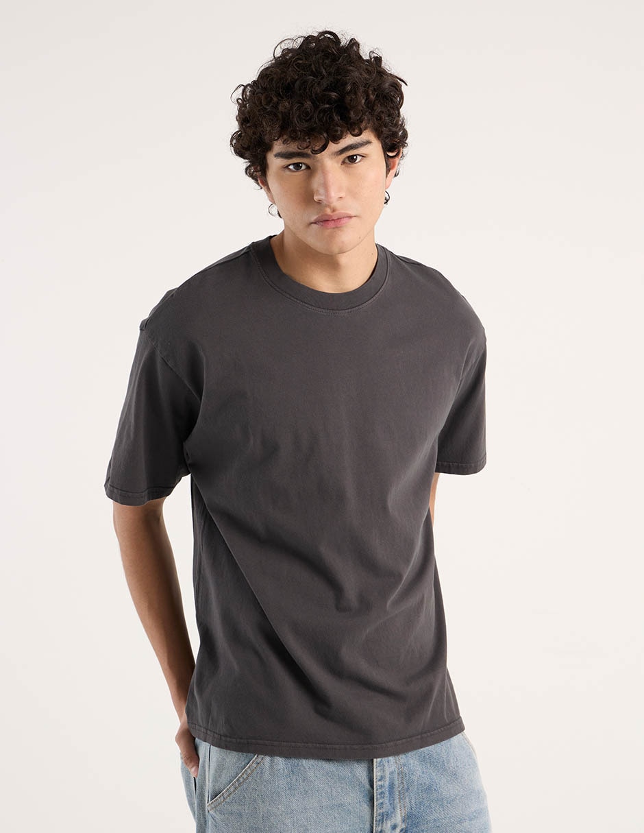 Playera cuello redondo para hombre