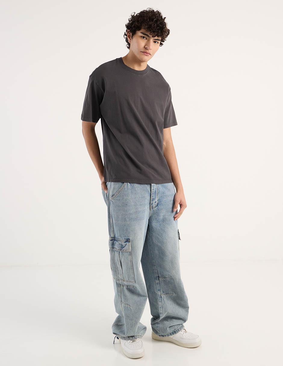 Playera cuello redondo para hombre 3