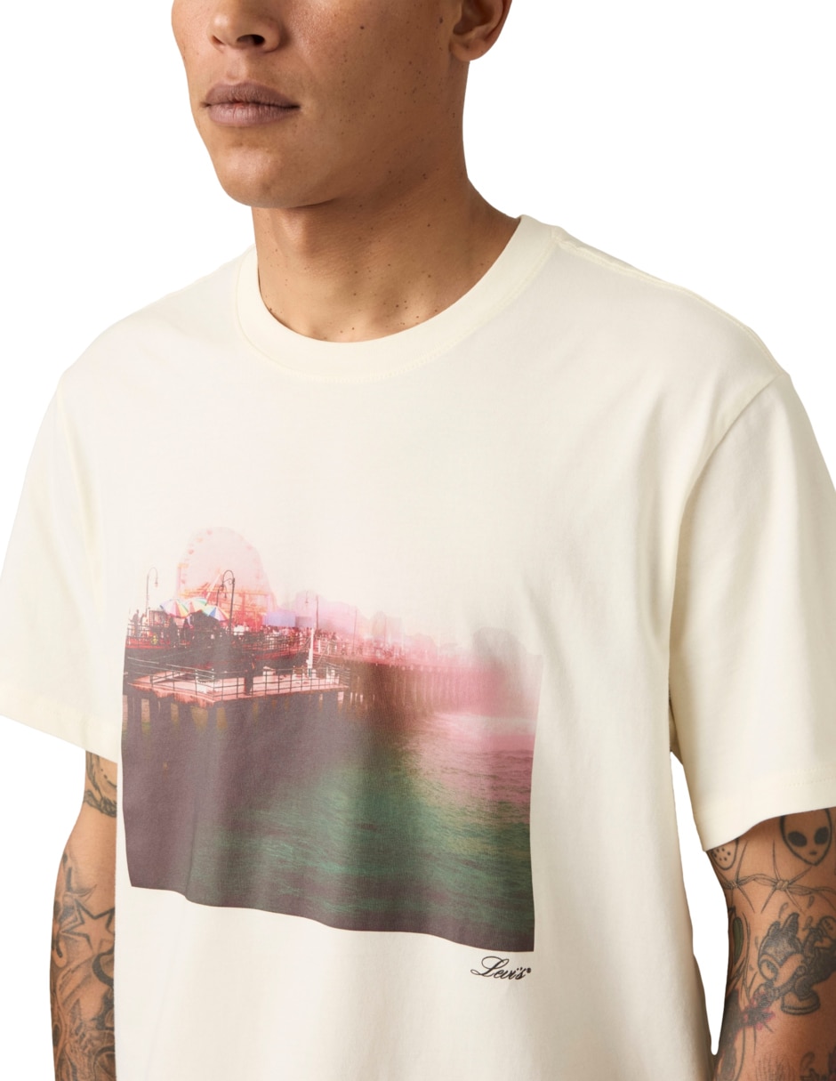 Playera cuello redondo para hombre 4