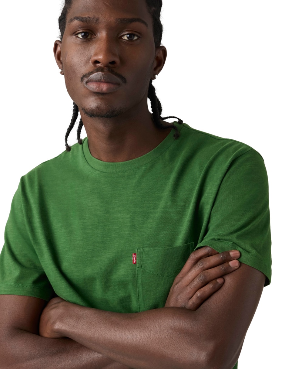 Playera cuello redondo para hombre 4
