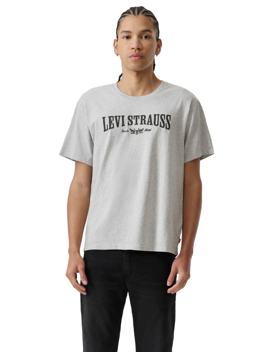 Playera cuello redondo para hombre