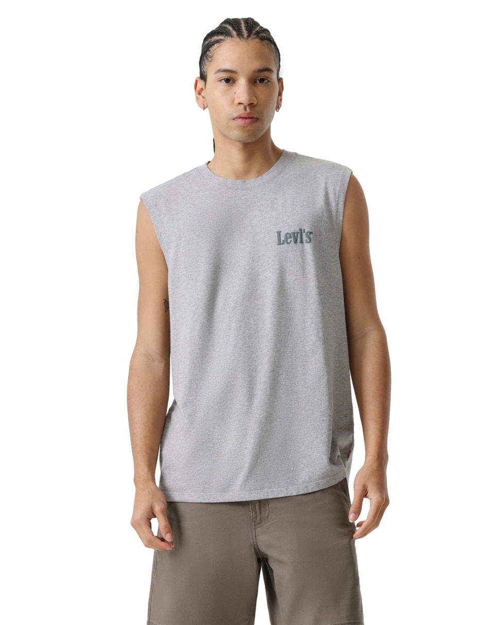 Playera cuello redondo para hombre