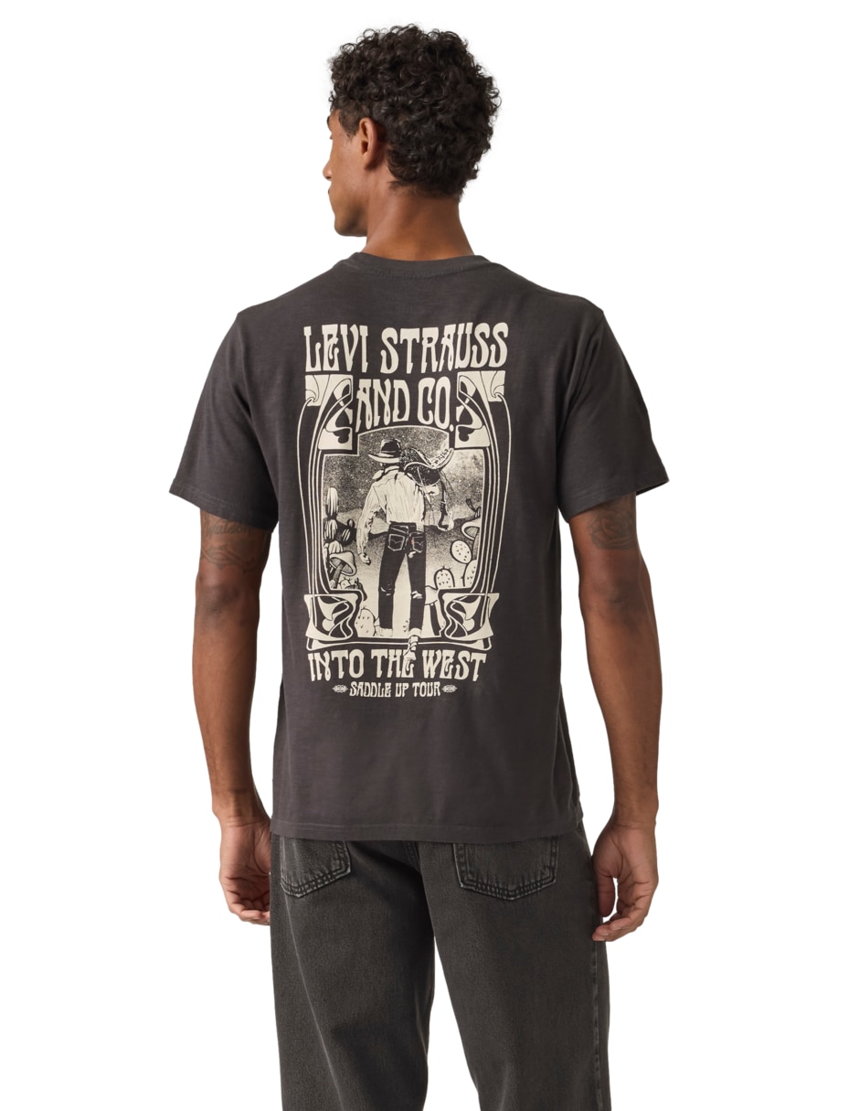 Playera cuello redondo para hombre 2