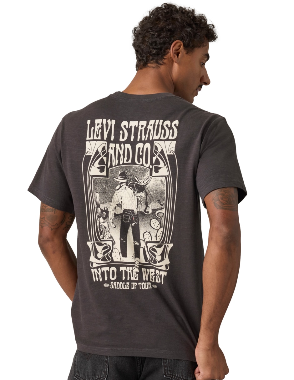 Playera cuello redondo para hombre 3