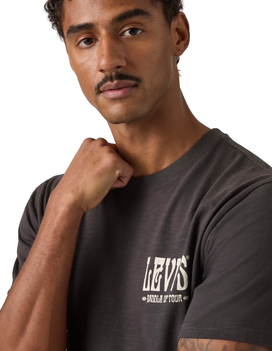Playera cuello redondo para hombre 4