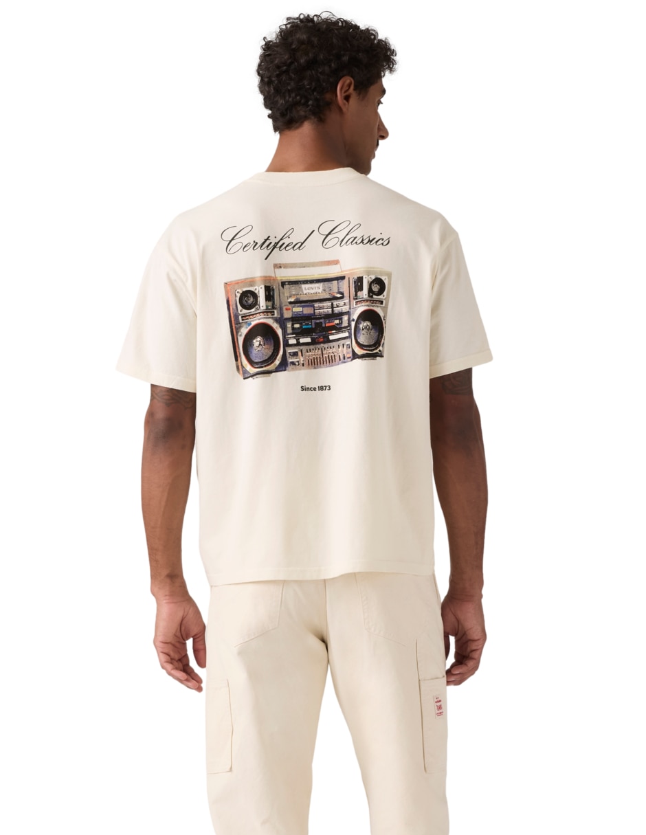 Playera cuello redondo para hombre 2