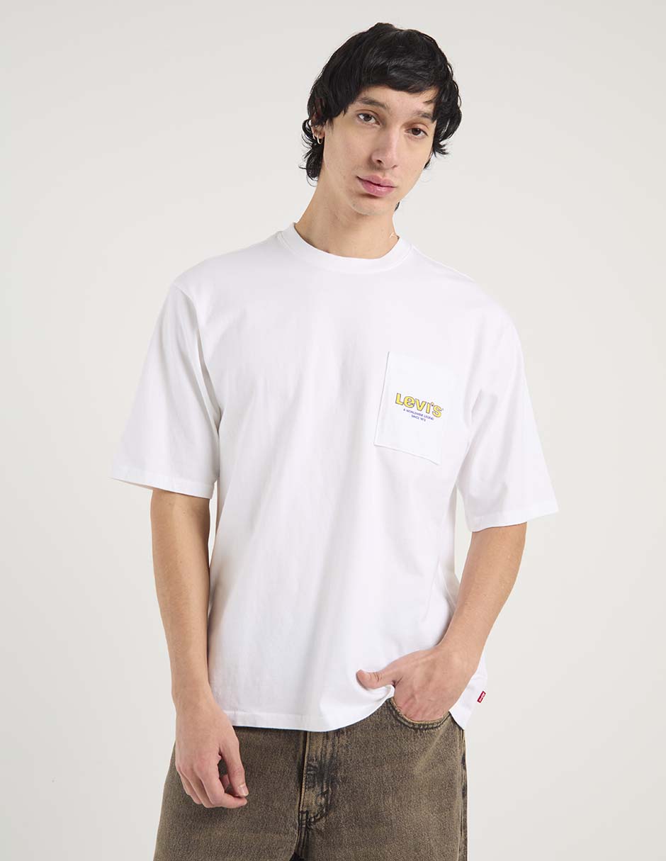 Playera cuello redondo para hombre