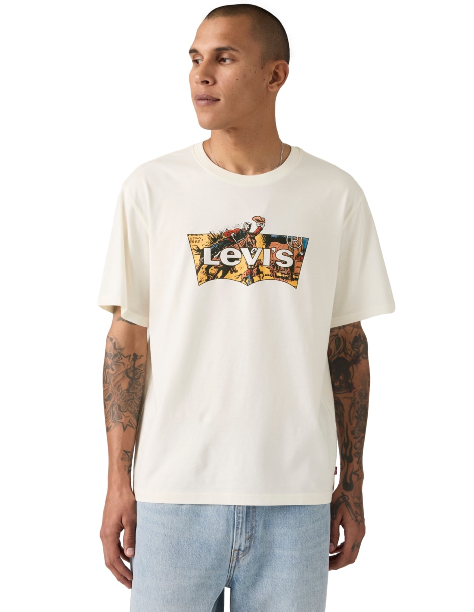 Playera cuello redondo para hombre 2