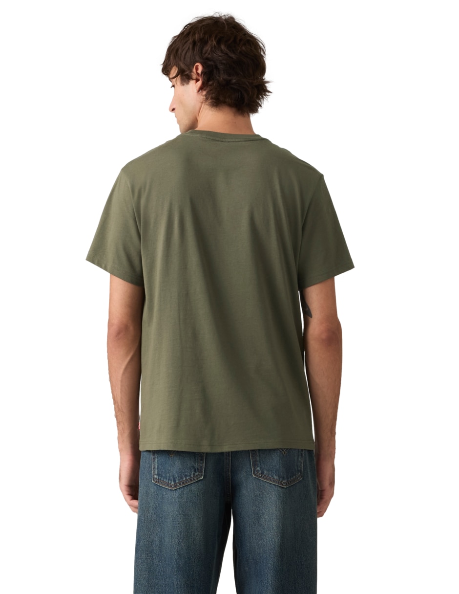 Playera cuello redondo para hombre 2