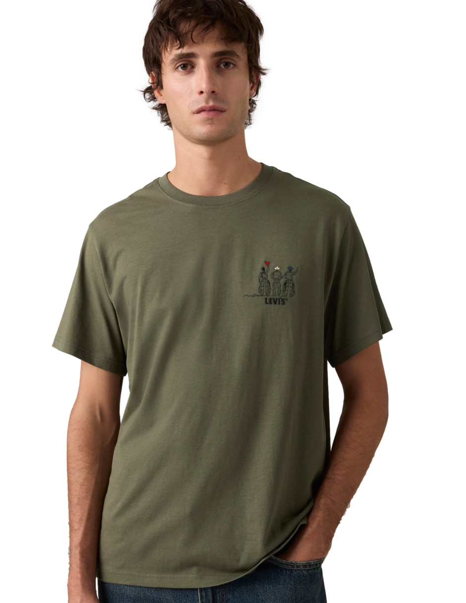 Playera cuello redondo para hombre 3