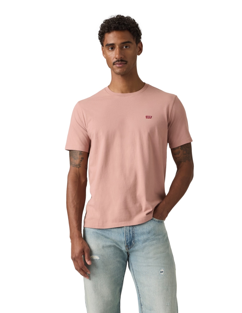 Playera cuello redondo para hombre