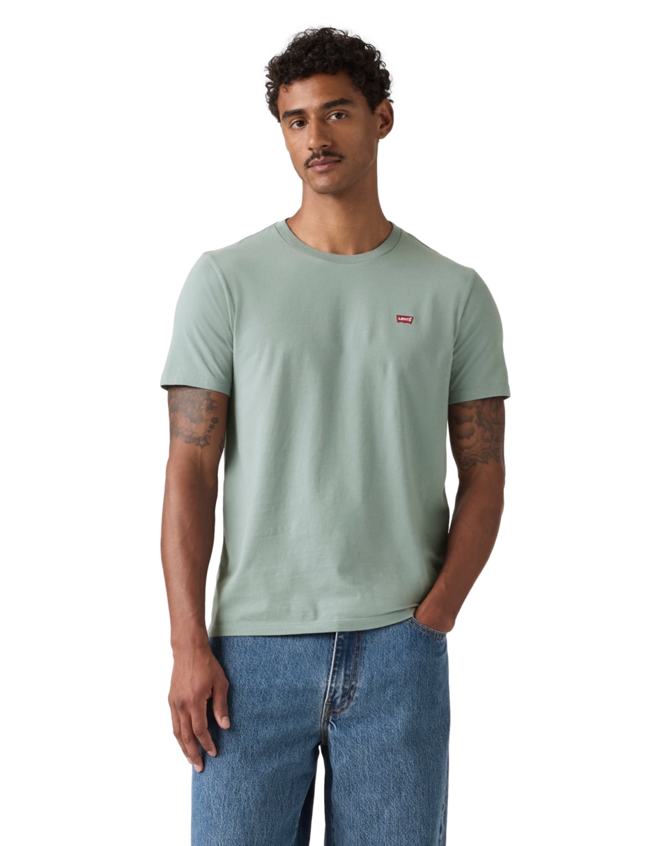Playera cuello redondo para hombre