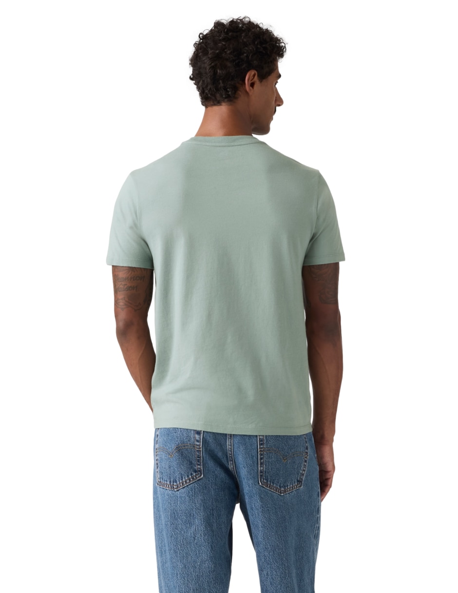 Playera cuello redondo para hombre 2
