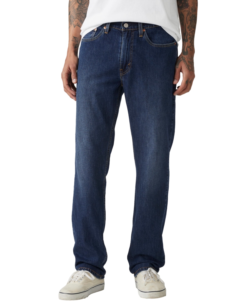 Jeans straight 514 lavado obscuro para hombre