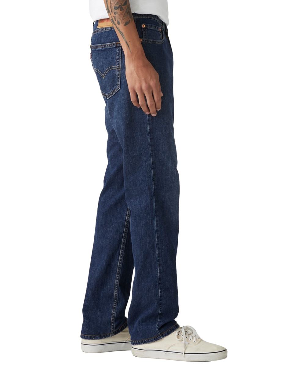 Jeans straight 514 lavado obscuro para hombre 2