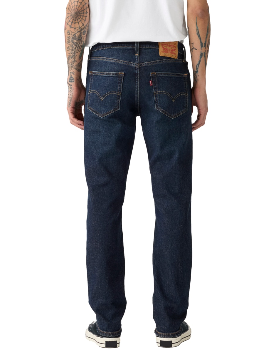 Jeans slim 511 lavado obscuro para hombre 6