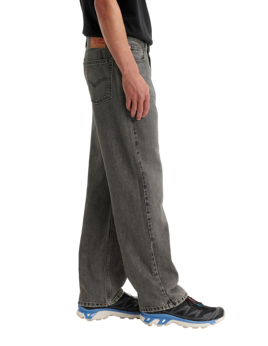 Jeans straight 565 Loose lavado obscuro para hombre 2