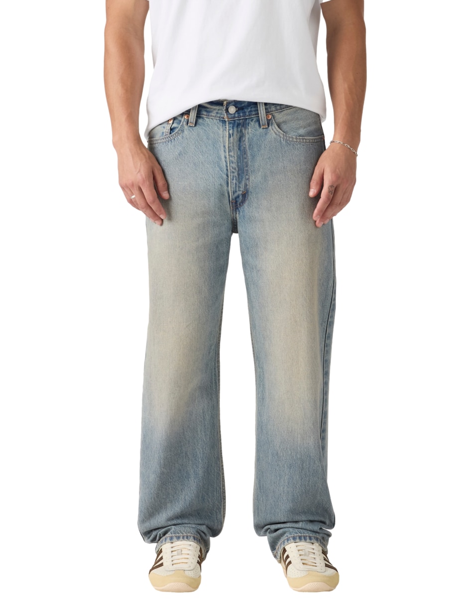 Jeans straight 565 Loose lavado claro para hombre