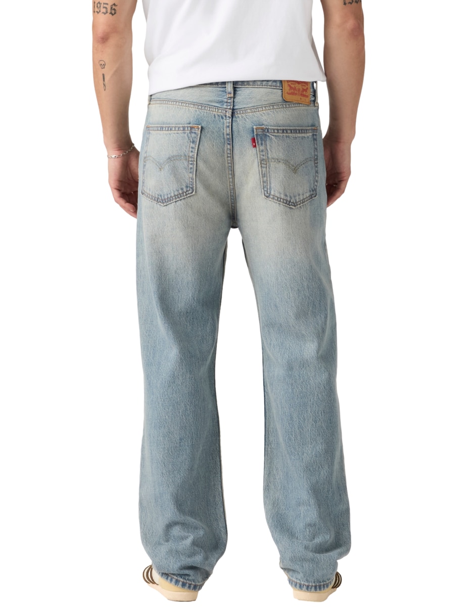 Jeans straight 565 Loose lavado claro para hombre 4