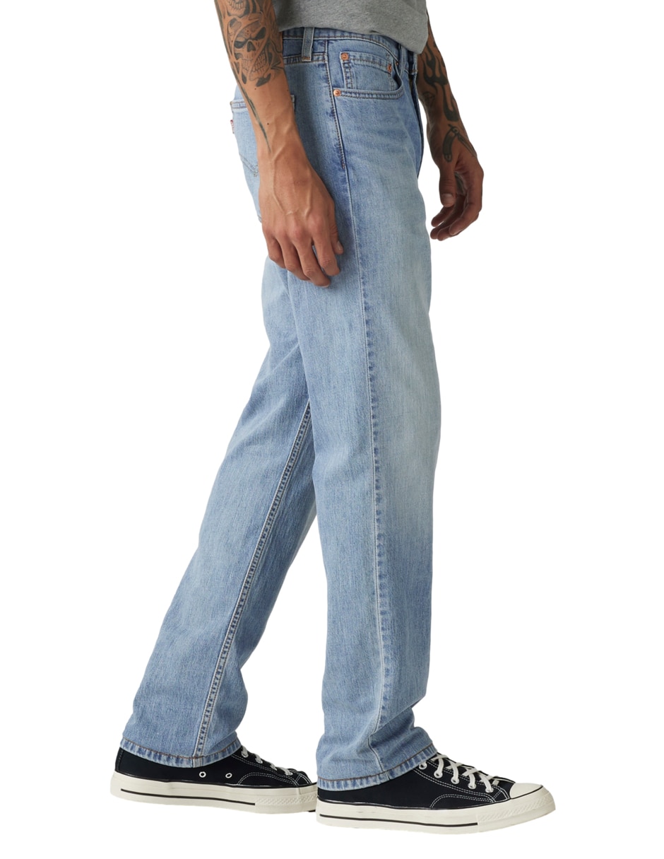 Jeans straight 514 lavado claro para hombre 2