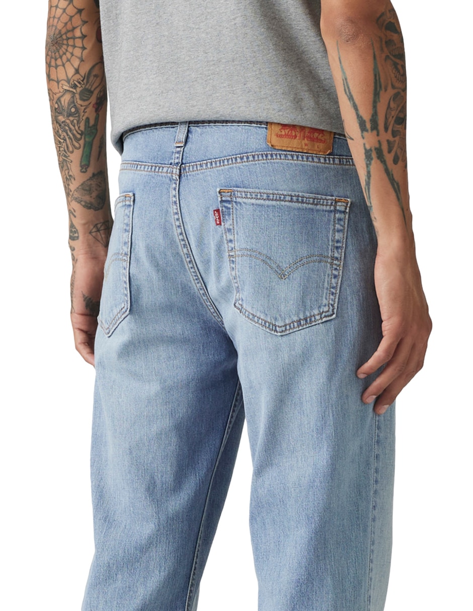Jeans straight 514 lavado claro para hombre 5