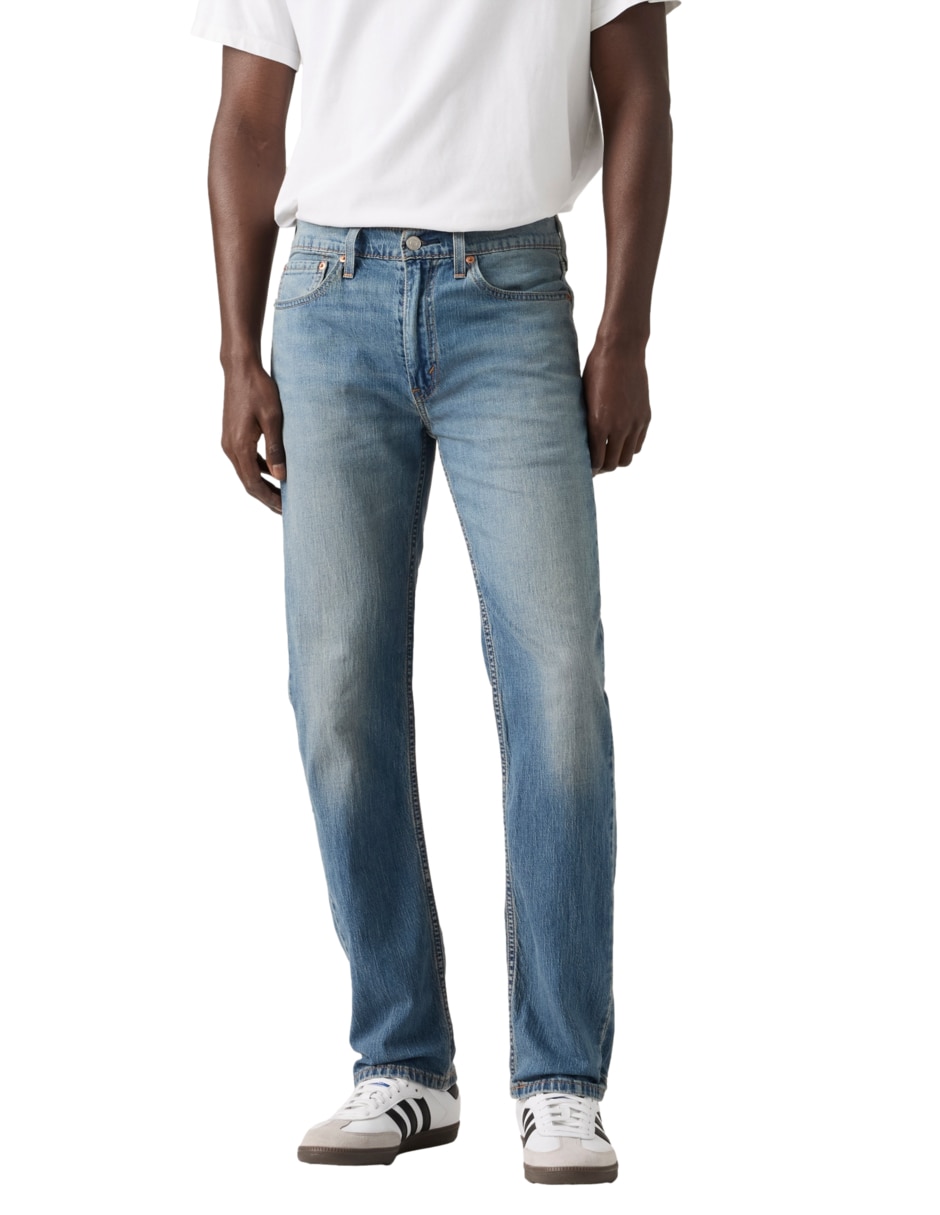 Jeans straight 514 lavado medio para hombre