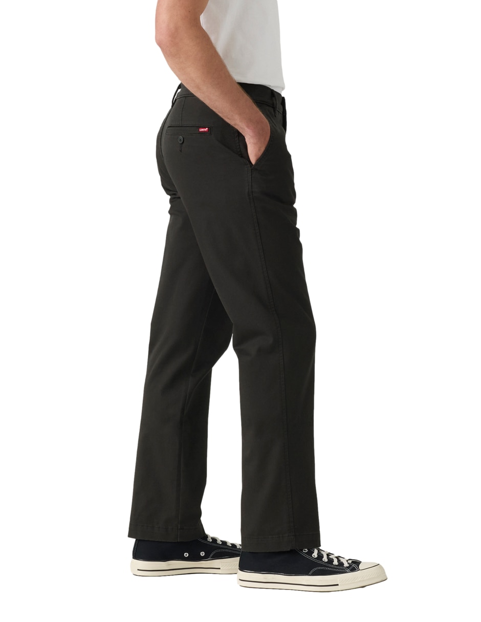 Pantalón casual regular de algodón para hombre 3