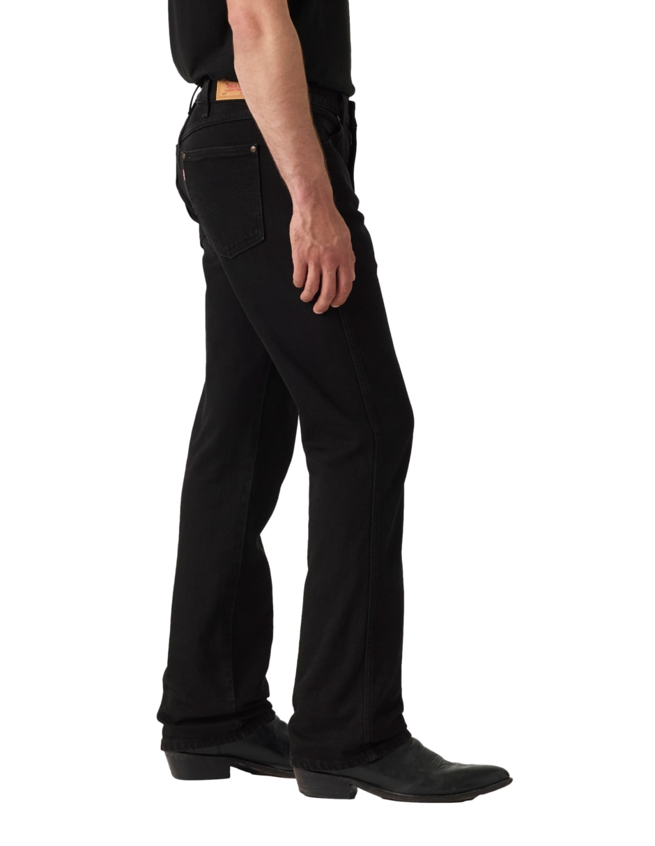 Jeans bota lavado obscuro para hombre 3