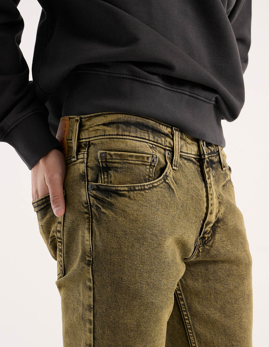 Jeans slim 511 lavado obscuro para hombre 4