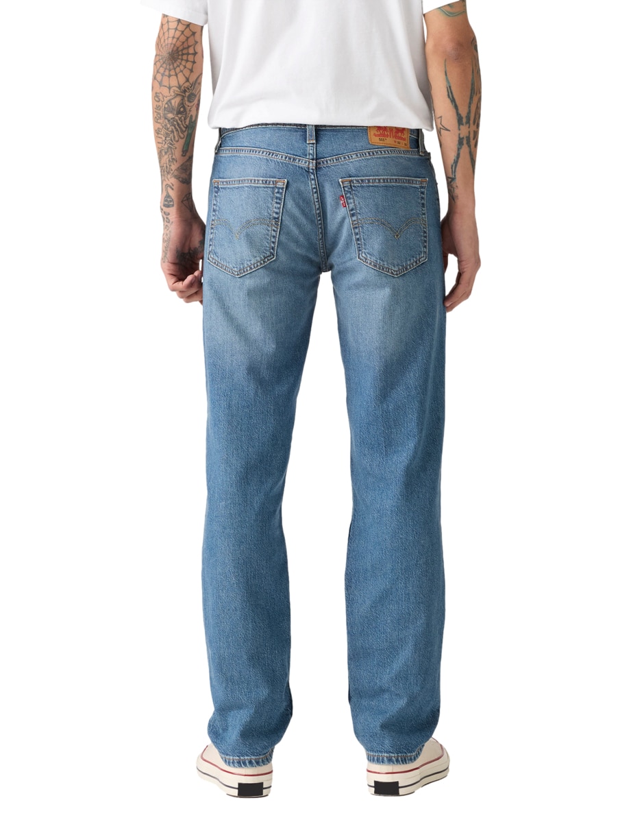 Jeans slim 511 lavado claro para hombre 3