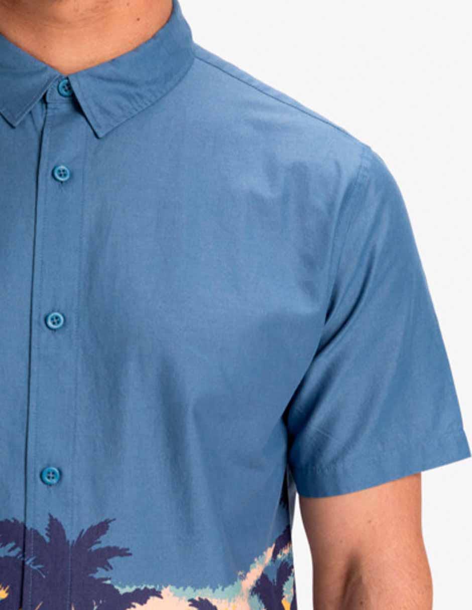 Camisa casual de algodón manga corta para hombre 4