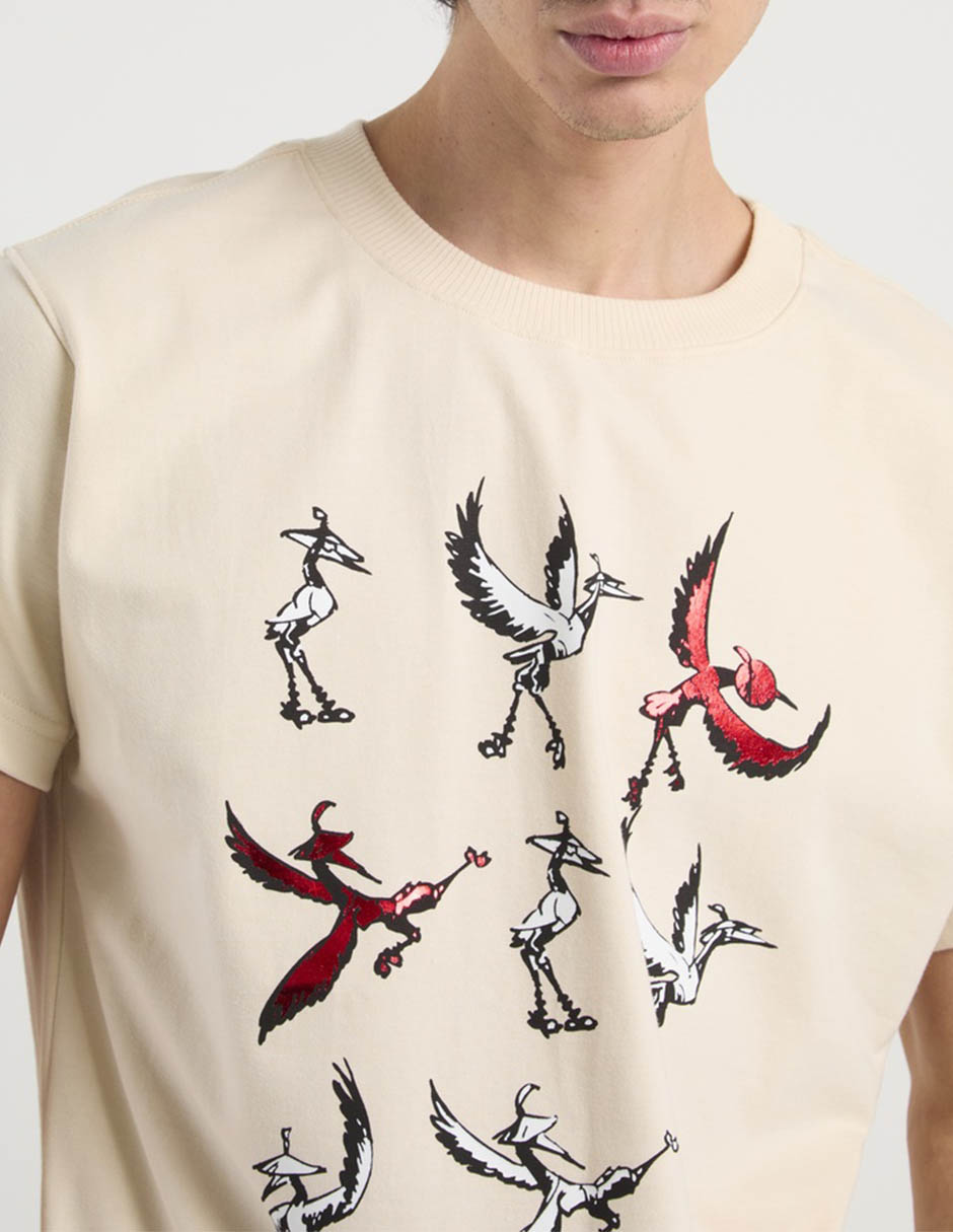 Playera cuello redondo para hombre 4