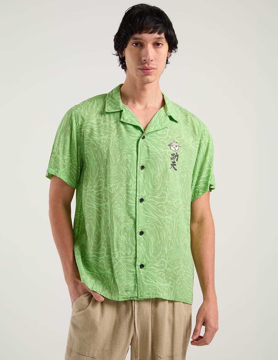 Camisa casual manga corta para hombre 2