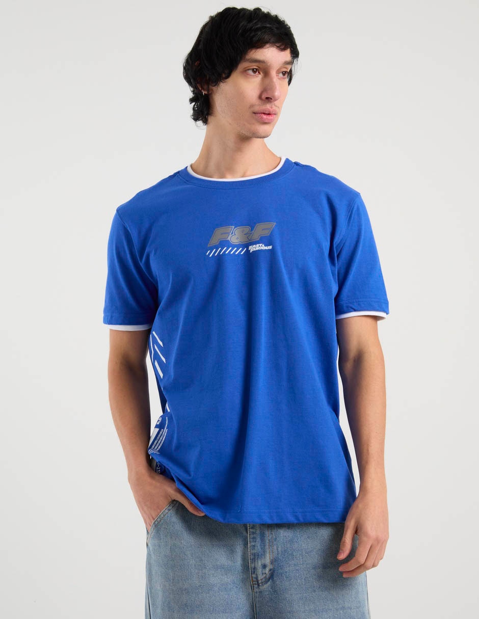 Playera Fast & Furious cuello redondo para hombre 2